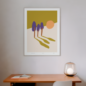 N.19 "Trees and big sun"